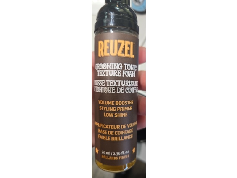 Reuzel Grooming Tonic Texture Foam, 2.36 fl oz/70 mL