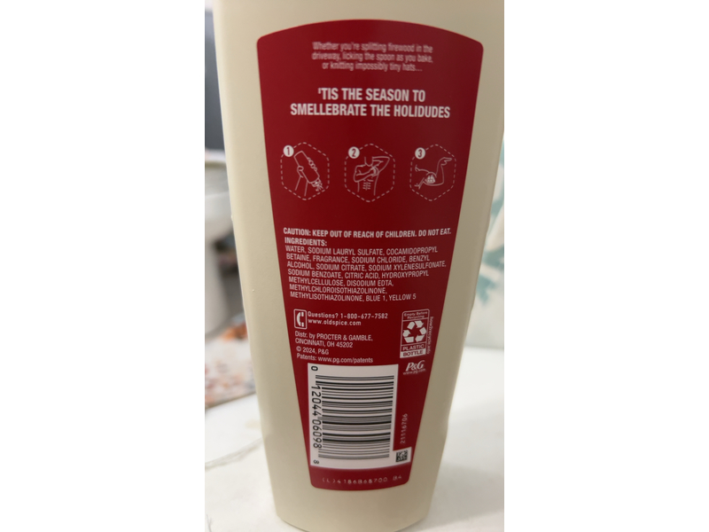 Old Spice Lumbersnack Body Wash, Fresh Pine, 16 fl oz/473 mL