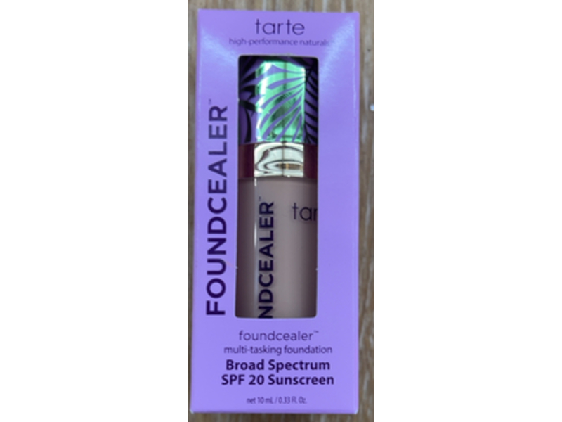 Tarte Foundcealer Foundation, 22N Light Neutral, SPF 20, 0.33 fl oz/10 mL
