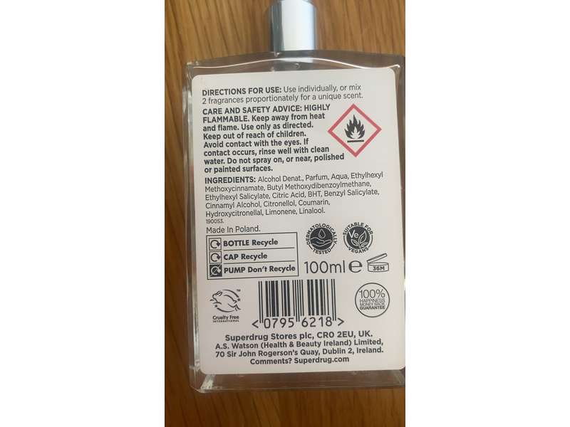 Superdrug Layering Lab Paradise Eau De Toilette, 100 mL