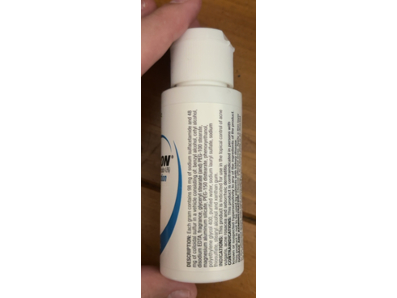 Plexion Sodium Sulfacetamide 9.8% & Sulfur 4.8% Lotion, 2 oz/57 g, Eckson Labs (RX)