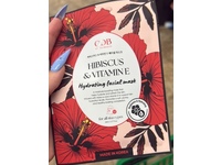 Original Derma Beauty Hydrating Facial Mask, Hibiscus & Vitamin E, 0.77 fl oz/23 mL - thumbnail 1