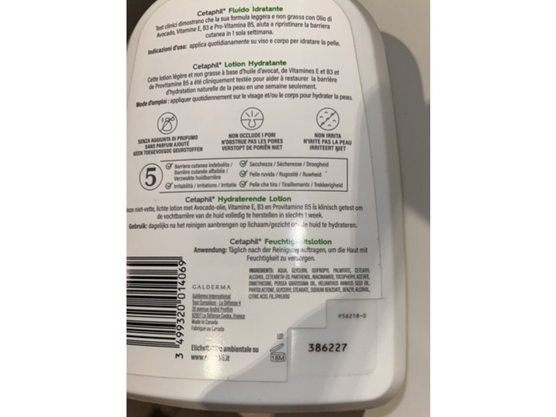 Cetaphil Hydrating Body Lotion, 470 mL