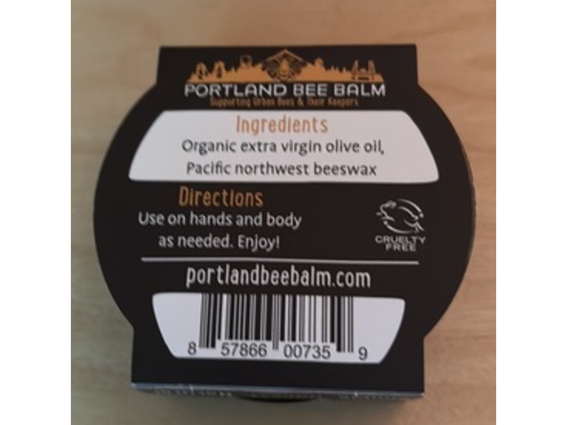 Portland Bee Balm Simple Salve Skin & Hand Balm, 2 oz/56 g