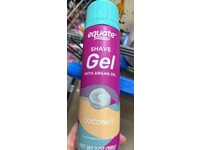 Equate Argan Oil Shave Gel, Coconut, 7 oz/198 g - Image 3