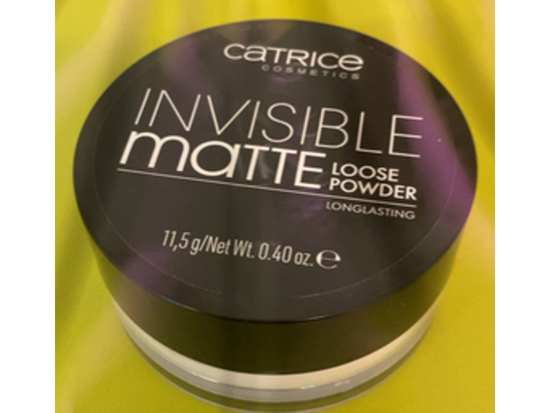 Catrice Invisible Matte Loose Powder, 001, 0.40 oz/11.5 g