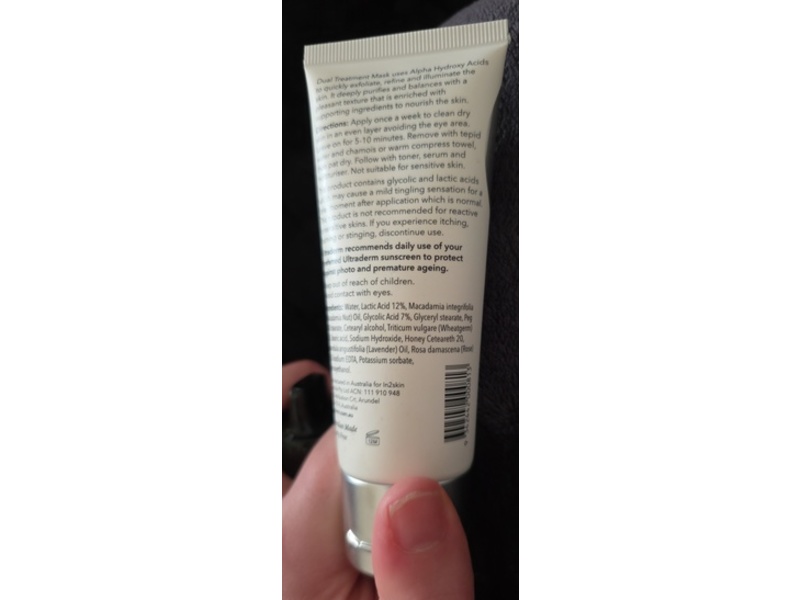 Ultraderm Dual Treatment Mask, 2.03 fl oz/60 mL