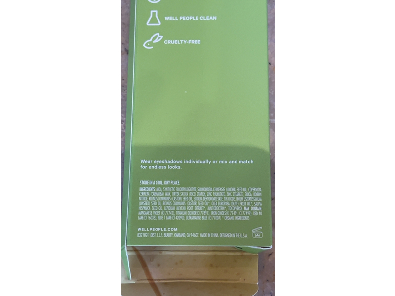 Well People Power Palette Eyeshadow, Amethyst, 0.26 oz/7.5 g