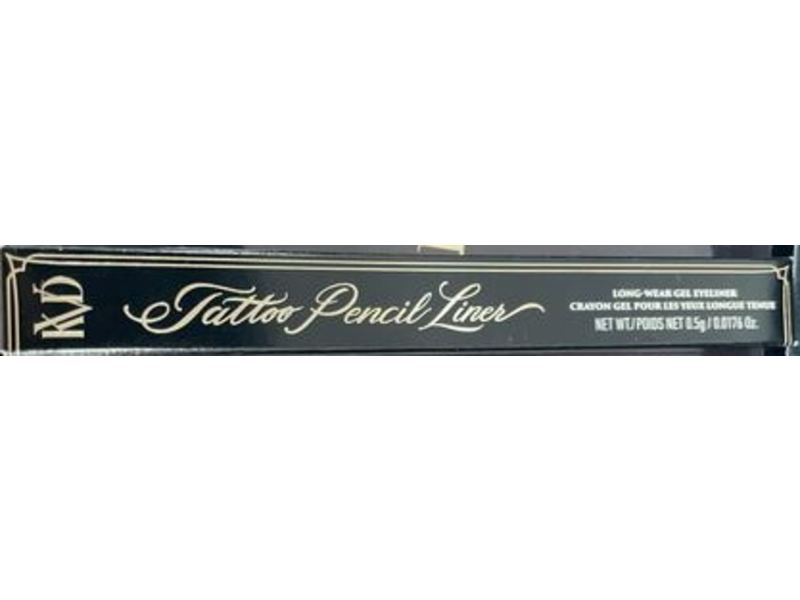 KVD Beauty Tattoo Pencil Gel Eyeliner, Violet Hematite,0.0176 oz/0.5 g