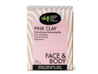 Australian Natural Soap Company Pink Clay Detoxifying Cleansing Bar, 3.53 oz/100 g - Image 2