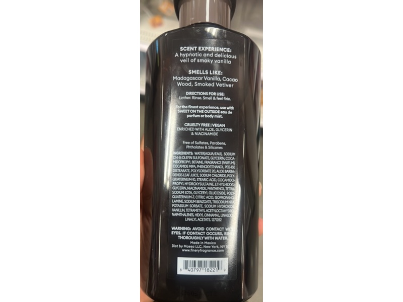 Fine'ry Fine Fragrance Body Wash, Sweet On The Outside, 14.5 fl oz/428 mL