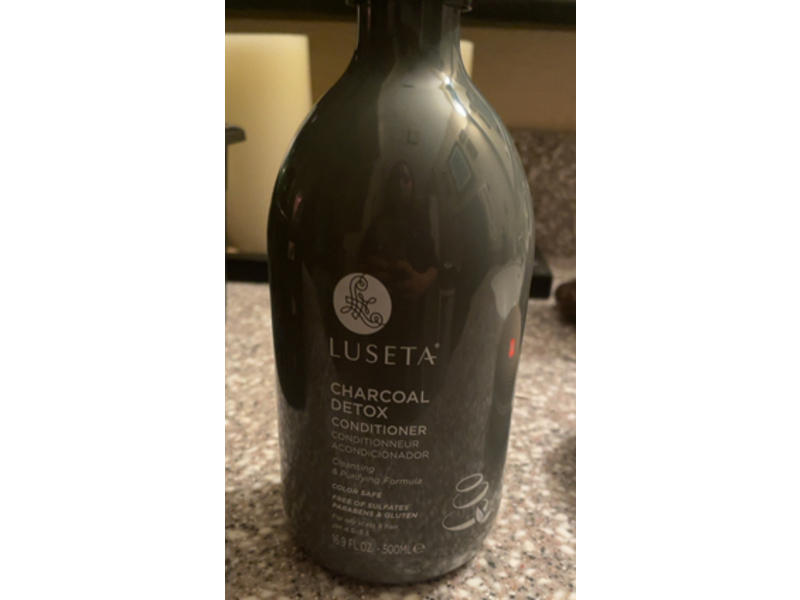 Luseta Charcoal Detox Conditioner, 16.9 fl oz/500 mL