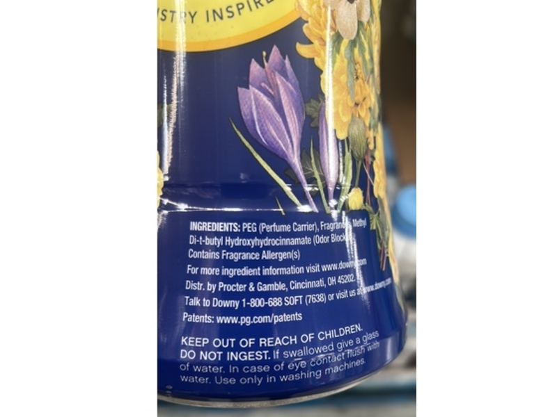 Downy Bloom Scent Booster Beads, Marigold, Honeyed Saffron & Golden Vanilla, 26.3 oz/745 g