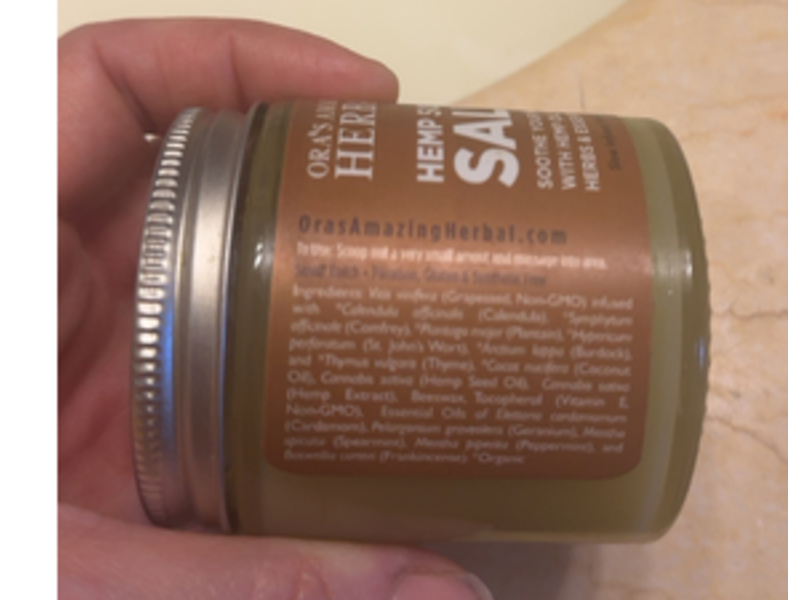 Ora's Amazing Herbal Hemp Soothe Salve, 150 mg