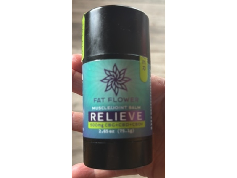 Fat Flower Relieve Muscle/Joint Balm, 2.65 oz/75.3 g