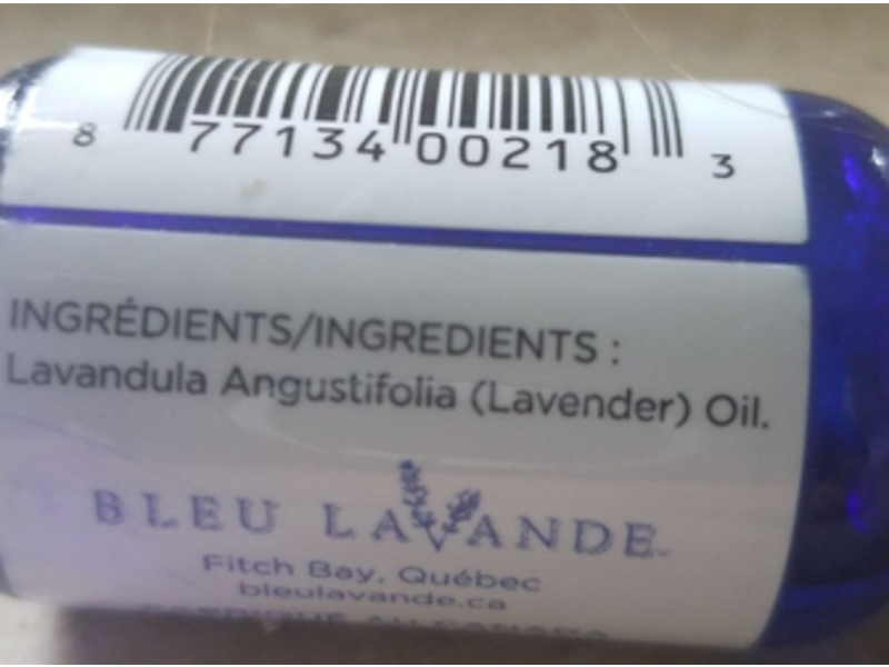 Bleu Lavande True Lavender Essential Oil, Lavandula Angustifolia, 0.5 fl oz/15 mL
