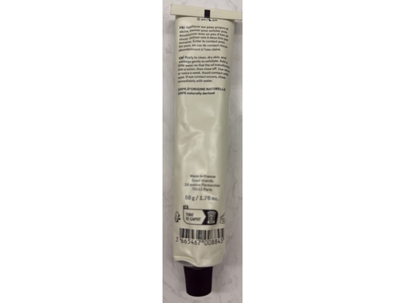 Typology Smoothing Face Scrub, Squalane + Geranium, 1.76 oz/50 g