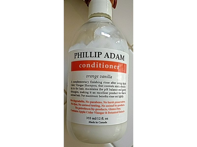 Phillip Adam Conditioner, Orange Vanilla, 12 fl oz/355 mL