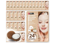 Original Derma Beauty Ultra Moisturizing Essence Mask, Coconut Collagen, 0.77 fl oz/23 mL, 1 Count, Pack Of 24 - thumbnail 1