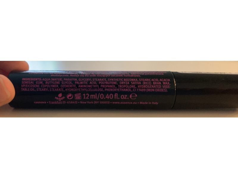 Essence I Love Extreme Volume Mascara, 01 Black, 0.40 fl oz/12 mL