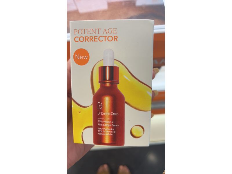 Dr. Dennis Gross Vitamin C Lactic 15% Vitamin C Firm & Brighten Serum, 1 fl oz/30 mL