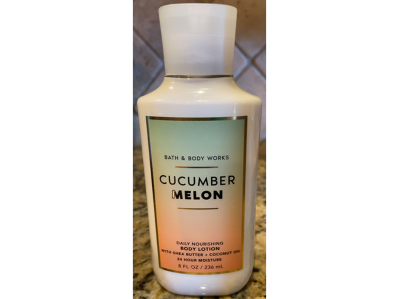 Bath & Body Works Daily Nourishing Body Lotion, Cucumber Melon, 8 fl oz/236 mL