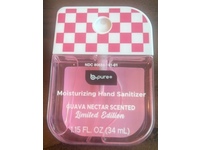 b.pure Moisturizing Hand Sanitizer, Guava Nectar Scented, 1.15 fl oz/34 mL - thumbnail 3
