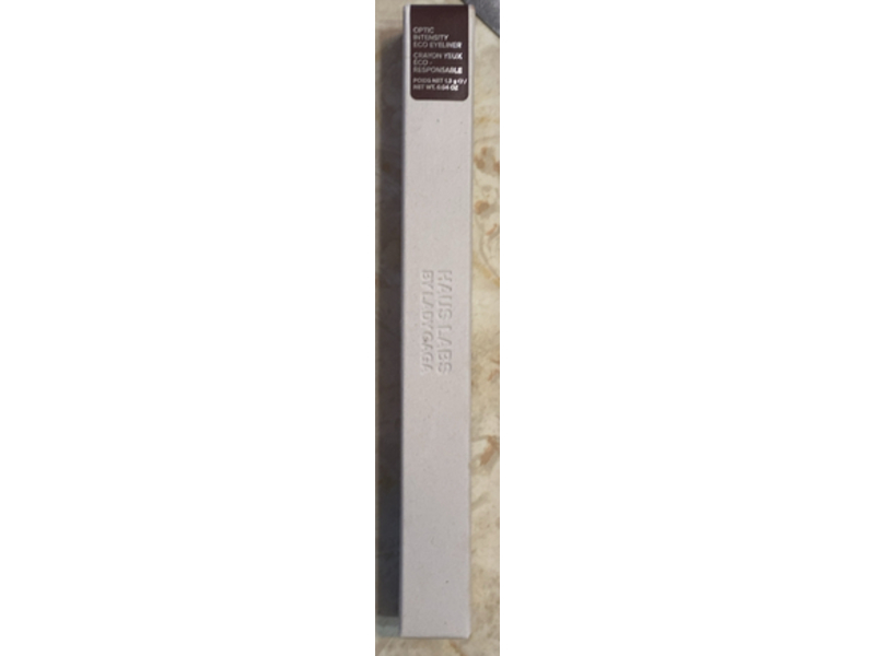 Haus Labs Optic Intensity Eco Eyeliner Pencil, Deep Cocoa Matte, 0.04 oz/1.3 g