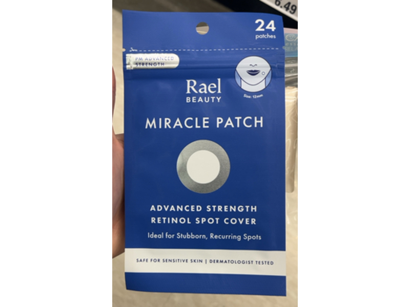 Rael Beauty Advanced Strength Retinol Spot Cover Miracle Patch, 24 Count
