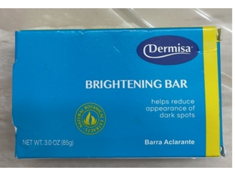 Dermisa Brightening Bar, 3 oz/85 g, Pack Of 3