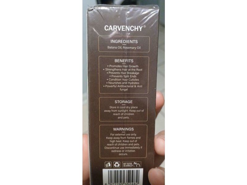 Carvenchy Batana Oil +Rosemary Oil, 1 fl oz/30 mL