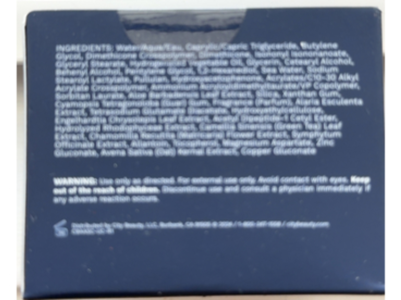 City Beauty Firm & Sculpt Advanced Action Sculpting Cream, Arctic Kelp + Peptide Blend, 1.69 fl oz/50 mL