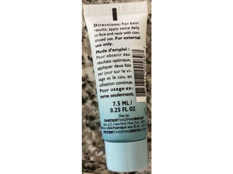 Peter Thomas Roth Water Drench Hyaluronic Cloud Cream Hydrating Moisturizer, 0.25 fl oz/7.5 mL