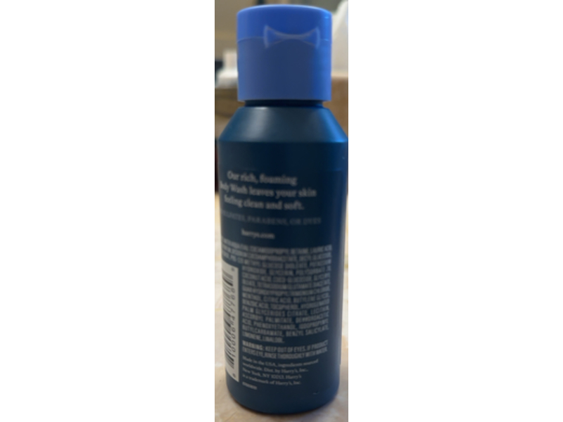 Harry's Body Wash, Stone, 3.4 fl oz/100 m