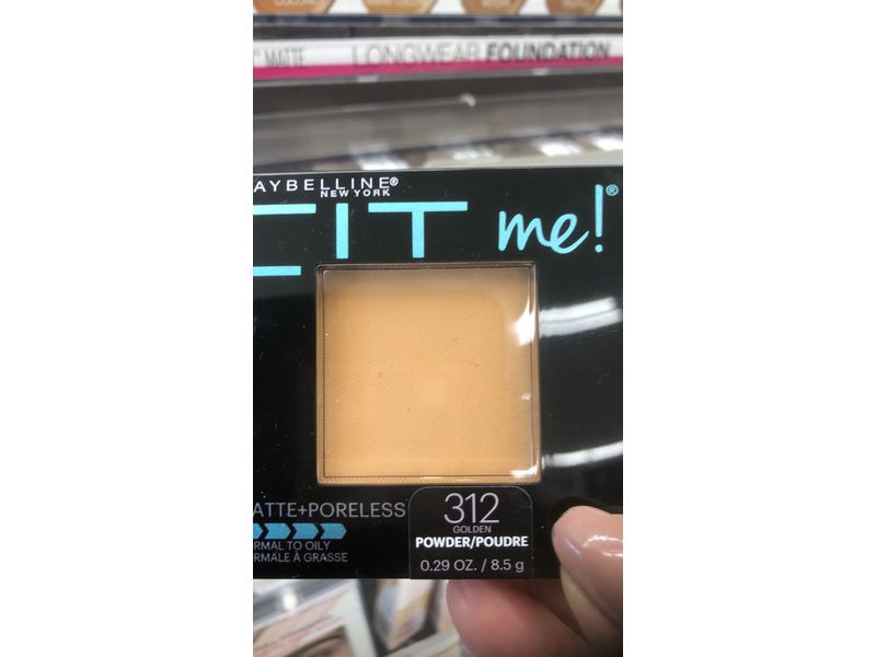 Maybelline New York Fit Me Matte + Poreless Powder Makeup, Golden, 0.29 Ounce, Pack of 1