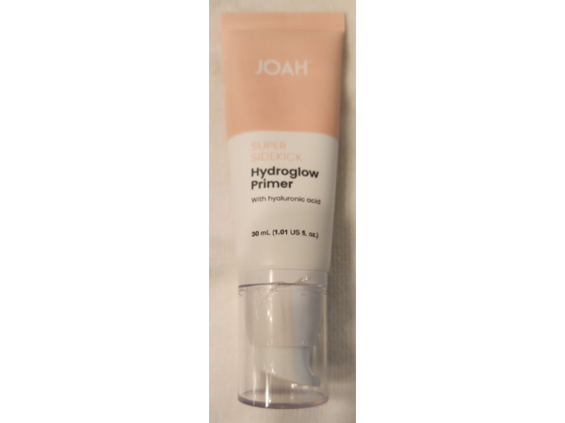 Joah Super Sidekick Hydroglow Primer, Hyaluronic Acid, 1.01 fl oz/30 mL