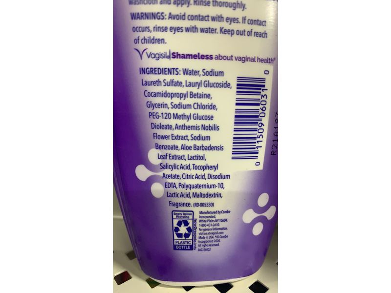 Vagisil PH Balance Daily Intimate Wash, 8 fl oz/240 mL