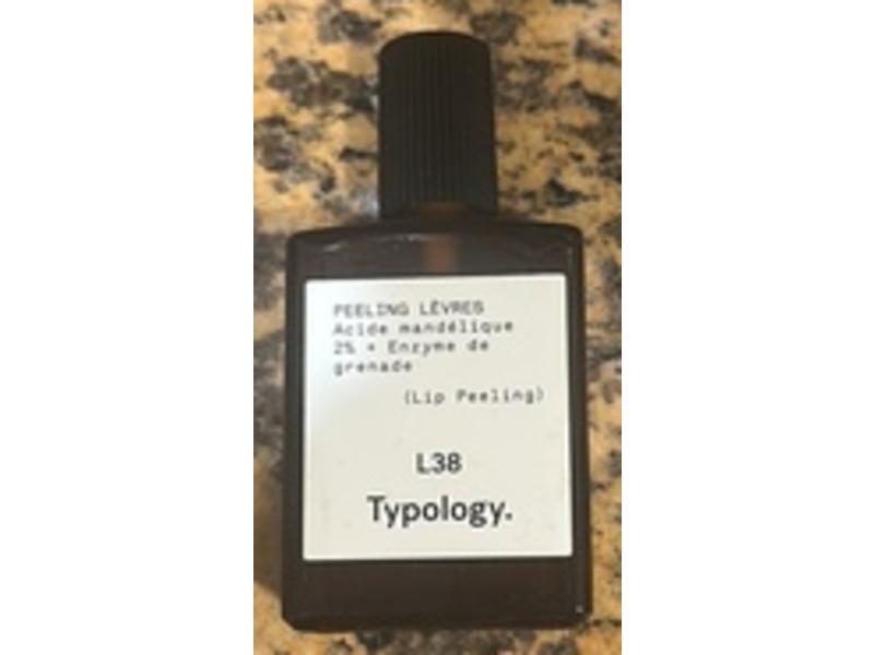 Typology Resurfacing Lip Peeling, Mandelic Acid 2%, 0.5 fl oz/15 mL