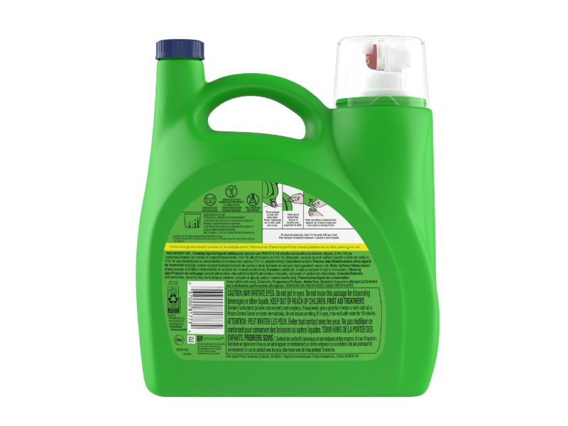 Gain + Aroma Boost Liquid Laundry Detergent, Lavender, 107 Loads, 154 fl oz/4.55 L