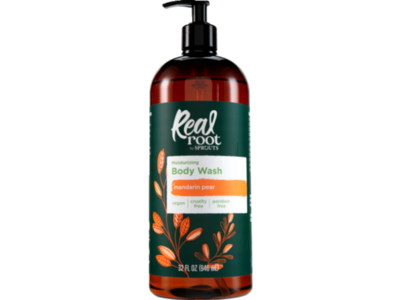 Real Root By Sprouts Moisturizing Body Wash, Mandarin Pear, 32 fl oz/946 mL