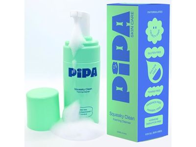 Pipa Squeaky Clean Foaming Cleanser, 3.4 oz/100 mL