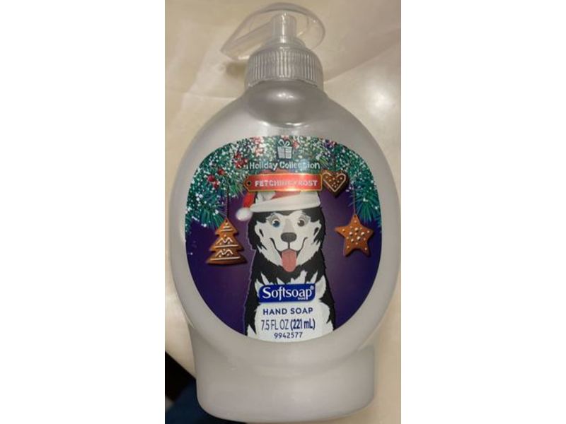 Softsoap Holiday Collection Hand Soap, Fetching Frost, 7.5 fl oz/221 mL