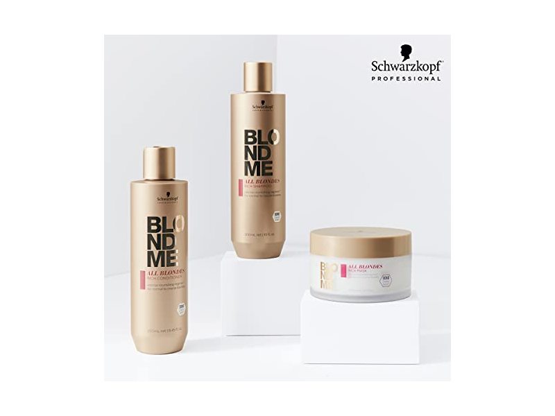 Schwarzkopf Blond Me All Blondes Rich Mask, 6.7 fl oz/200 mL