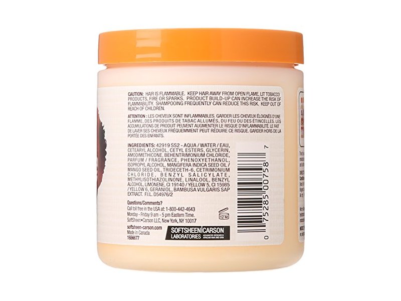 SoftSheen-Carson Au Naturale Coil Moisturizing Souffle, Mango Oil and Bamboo Milk 14.4 oz