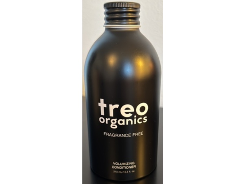 Treo Organics Volumizing Conditioner, Fragrance Free, 10.5 fl oz/310 mL