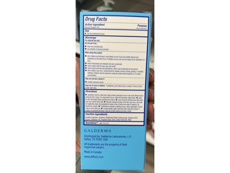 Differin Acne Spot Treatment, 1 oz/28 g