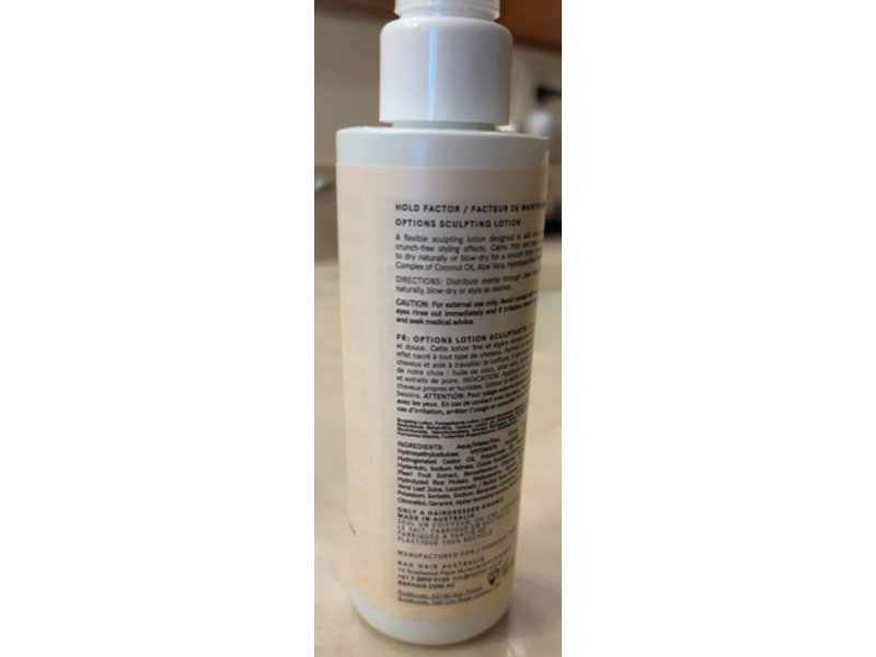 Nak Hair Options Sculpting Lotion, 5.07 fl oz/150 mL
