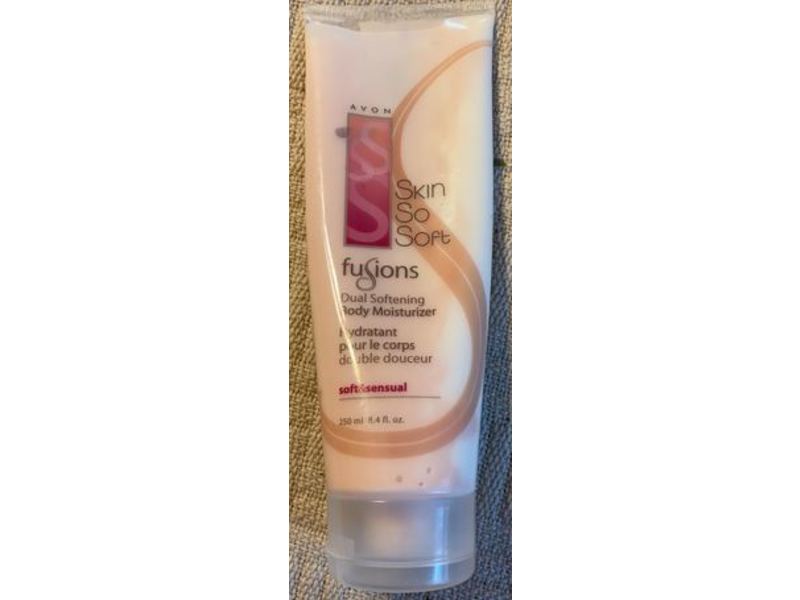 Avon Skin so Soft Fusions Soft Dual Softening Body Moisturizer, Soft & Sensual, 8.4 fl oz/250 mL