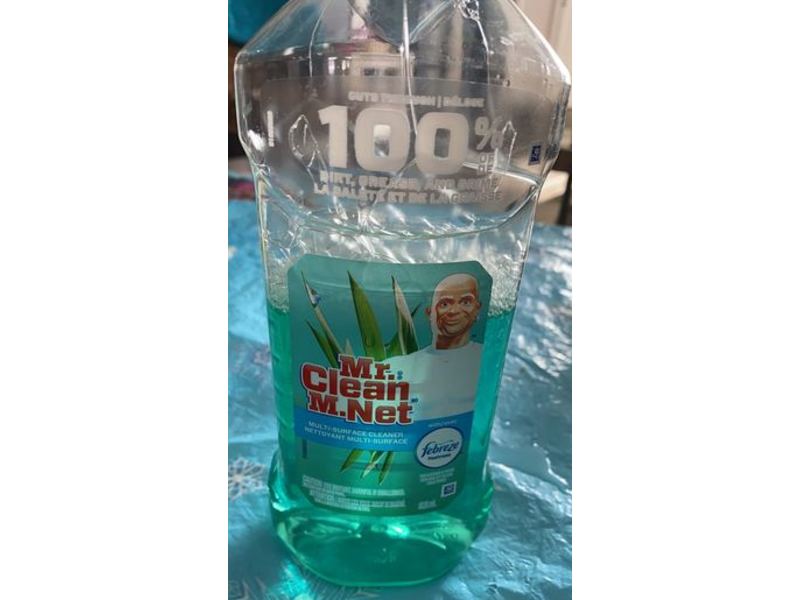 Mr.Clean M.Net Multi-Purpose Cleaner, Meadows & Rain, 28 fl oz/828 mL, Pack Of 2