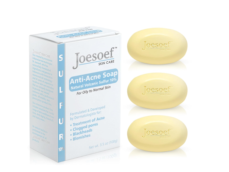 Joesoef Skin Care Anti Acne Soap, 3.5 oz/100 g